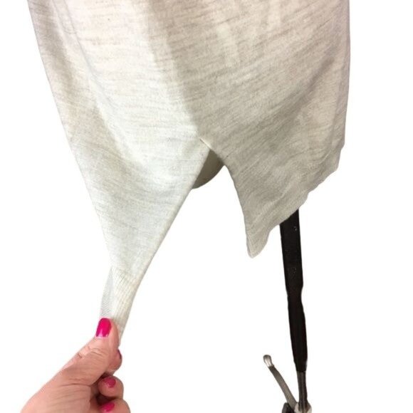 MOTH Anthropology Button Beige Sweater pockets L - Picture 4 of 7